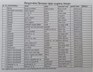 कोरोना संत्राससंगै सिन्धुपाल्चोकमा तयारी (एम्बुलेन्सको नम्बर सहित)